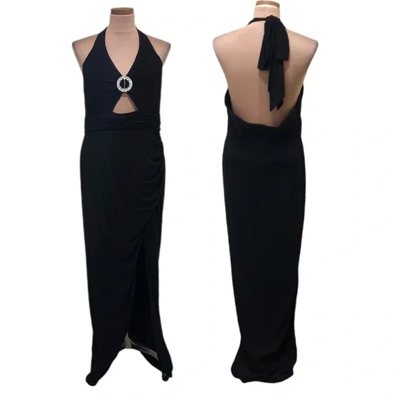 how to dress down a long formal dress Mac Duggal 76990 - Long Jersey Sheath Dress